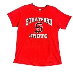 Stratford‎ JROTC Tee Unisex M School Spirit Athletic Core Campus Edit Alumni
